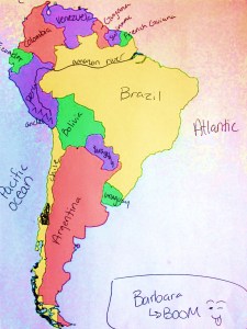 South America by Barbie