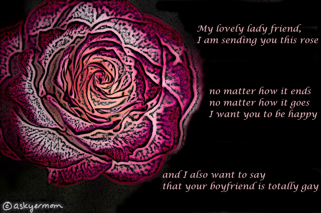 How can I tell my girl friend that her boyfriend is&nbsp;gay?